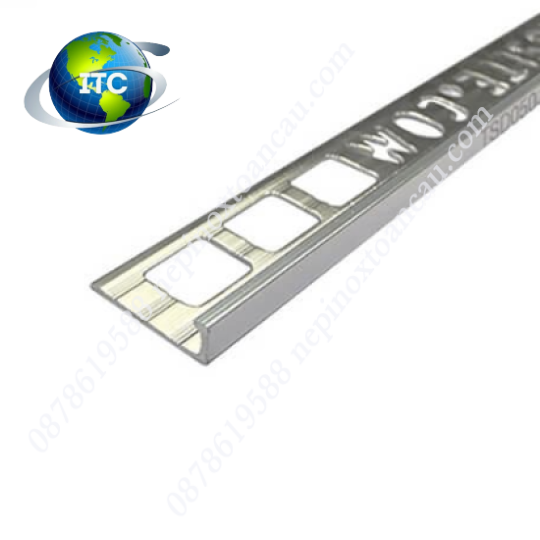 Nẹp nhôm bo cạnh TSD050 màu inox Giá Rẻ