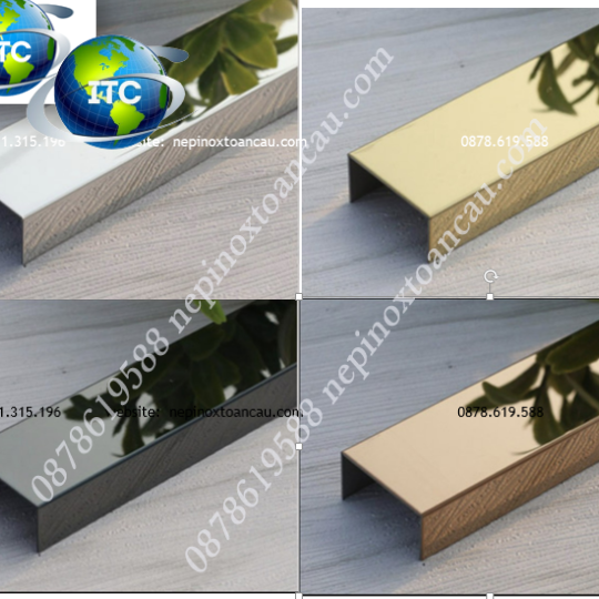 NẸP U INOX CÓ CÁC KÍCH THƯỚC NÀO VÀ CÔNG NĂNG TUYỆT VỜI CỦA NÓ