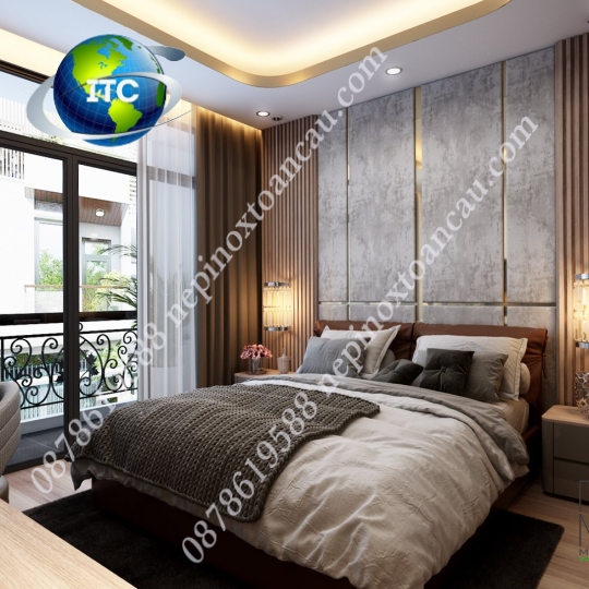 NẸP INOX GẮN TRẦN THẠCH CAO DẠNG BO CONG