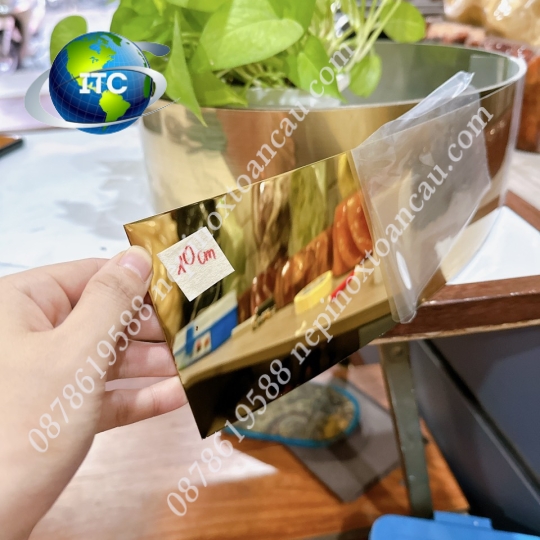 NẸP INOX  LA100 MÀU VÀNG GƯƠNG, TRẮNG XƯỚC, HỒNG GƯƠNG