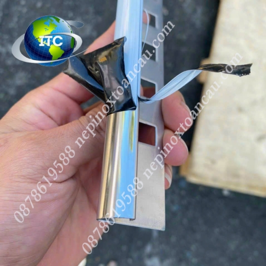 Nẹp Inox Ốp Góc Gạch Bo Tròn, Nẹp Ốp Yc10