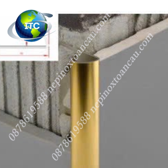 Nẹp Inox Ốp Góc Gạch Bo Tròn, Nẹp Ốp Yc10