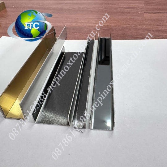 NẸP INOX U ÂM TƯỜNG